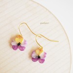 ビオラ　ピアス【new pattern】