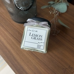 再販【レモングラス】 ソイアロマキャンドル SOY CANDLE　ウェディング　バースデー　母の日にも☆