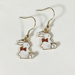 〈再販〉パールうさぎちゃん　ピアス