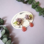 Porpora Imperiale Earring .*