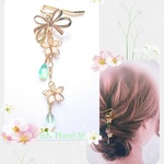 ヘアアクセサリー < 白小花 >