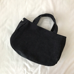丸いフォルムの横長トートバック♡スミクロ♡ヴィンテージ 帆布
