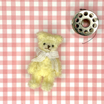 ミニチュア　テディベア　ミルキー