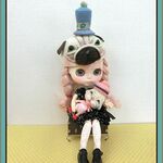 パグ帽　＆　ちびちびブル