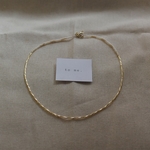 beads gold 2way necklace・bracelet〔ビーズ　ゴールドネックレス・ブレスレット〕