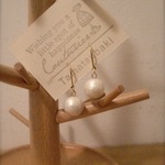 Cotton Pearl ＊ ピアス