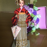 ♡袴姿　♪人形は付いていません