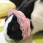 ピンク🎀フリルレースカチューシャ🎀