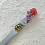 クレイ多肉ピンセット♡多肉寄せ植え♪ネイル♪つまみ細工♪レジン♪防水