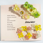 【natsumi様専用】本物のお花のヘアクリップ💐💛💗