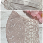 🌸マスクカバー♯サイドレース♯立体マスクタイプ🌸マーガレット刺繍
