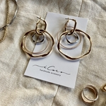 組み合わせ自由♢gold× silver♢earring or pierce