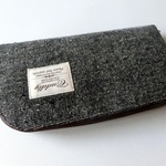旭屋様オーダーのお品♪ブラウングレーツイード長財布