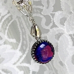 再々販　紅い月・・ S１９５０ 西ドイツ製  ダーク ドラゴンズブレス necklace（チェーン長さ・・変更無料）
