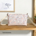 再販×4＊【柄が選べる】リバティ ミニショルダーバッグ(ピンク) /ショルダーポーチ/ポシェット/ミニバッグ/肩掛けバッグ/斜め掛けバッグ/ミシェル