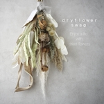 ｓｗａｇ　ｂｒｏｗｎｃｏｔｔｏｎ　ドライフラワースワッグ 花束　ナチュラル　コットン