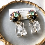  【G】Swarovski × bijou+*.ピアス