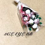 ☆送料無料☆愛を込めて花束を/ピンク、白薔薇