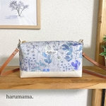 再販×7＊【柄が選べる】リバティ ミニショルダーバッグ(キナリ) /ショルダーポーチ/ポシェット/ミニバッグ/肩掛けバッグ/斜め掛けバッグ/イルマ