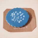 〔陶器ブローチ〕botanical  tart (NV)