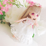 ピュアホワイトなドレス風ワンピース3点セット🌸