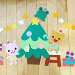 壁面飾り　クリスマス