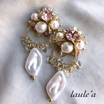 【A】Swarovski × bijou+*.ピアス
