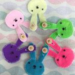 カラフル☆うさぎの知育ボタン練習