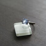 カラーチェンジフローライト　スクエアリング　SILVER925