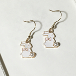 〈再販〉パールうさぎちゃん　　ピアス