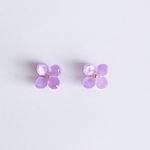 紫陽花の小さなピアス②