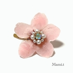 《Mami.t》本物の桜のポニーフック