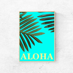 L版サイズ『送料無料』ALOHAインテリアポスター
