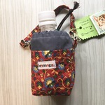 唐草と花のペットボトルカバー小