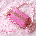 りぼんbonbonぽーち ♡ 鬼 ピンク 