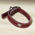 のんの様専用ページ革の首輪SSサイズ名入れ