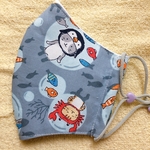 送料無料꙳★*ﾟ夏用マスク/大人用/プレゼントにも/猫柄/かわいい/手作りマスク/ハンドメイド/猫マスク/猫/男性/ねこ