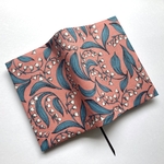 【アンティーク風】すずらんの文庫サイズブックカバー