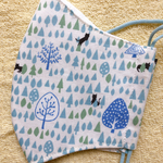 送料無料꙳★*ﾟ夏用マスク/大人用/プレゼントにも/猫柄/かわいい/手作りマスク/ハンドメイド/猫マスク/猫/男性/ねこ/北欧