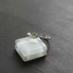 デマントイドガーネット　6爪マーキスCZレーンリング　SILVER925　