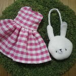 №64ハンドメイド2点セットドール用アウトフィット　ブライス等　洋服