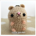 Little garden あみぐるみ ハムスター　ストラップ　H-04-5