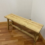 new-leaf様専用　木製椅子（2人掛け）ハンドメイド　送料無料