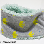 [kids]軽量プードルファーを使用したふわふわ暖かい子供用ネックウォーマー