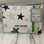 【バースデーカード】Make a wish! (Green & Yellow)