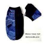 ⋆ꫛꫀꪝ⋆ メッシュTank top ⋆ Denim×Black⋆受注生産