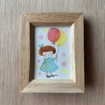 「覚えてる」ミニ額　原画