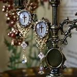 ★Cross gold decoration