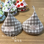 New三角鍋つかみ　ナチュラルチェック