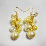 【uka様専用】イエローパールのピアス☃️💛